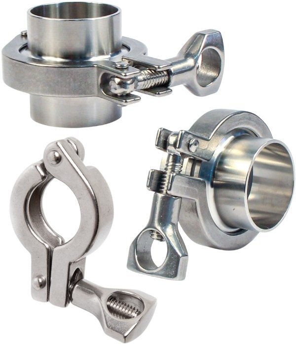 Tri-Clamp fittings, TC fittings, flanges, forged fittings, Manufacturer and Supplier tc fittings dairy tri clamp.jpg