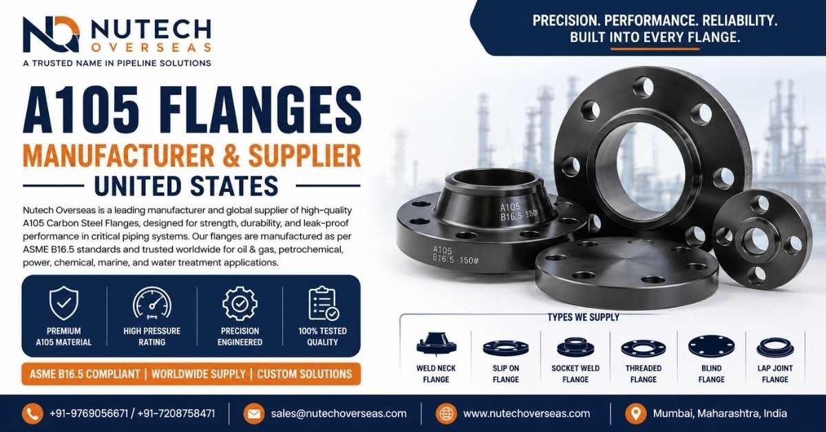 ASTM A105/A105M Flanges Manufacturer and Supplier in the United States

  